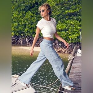 Athleta Cabo Linen Pants